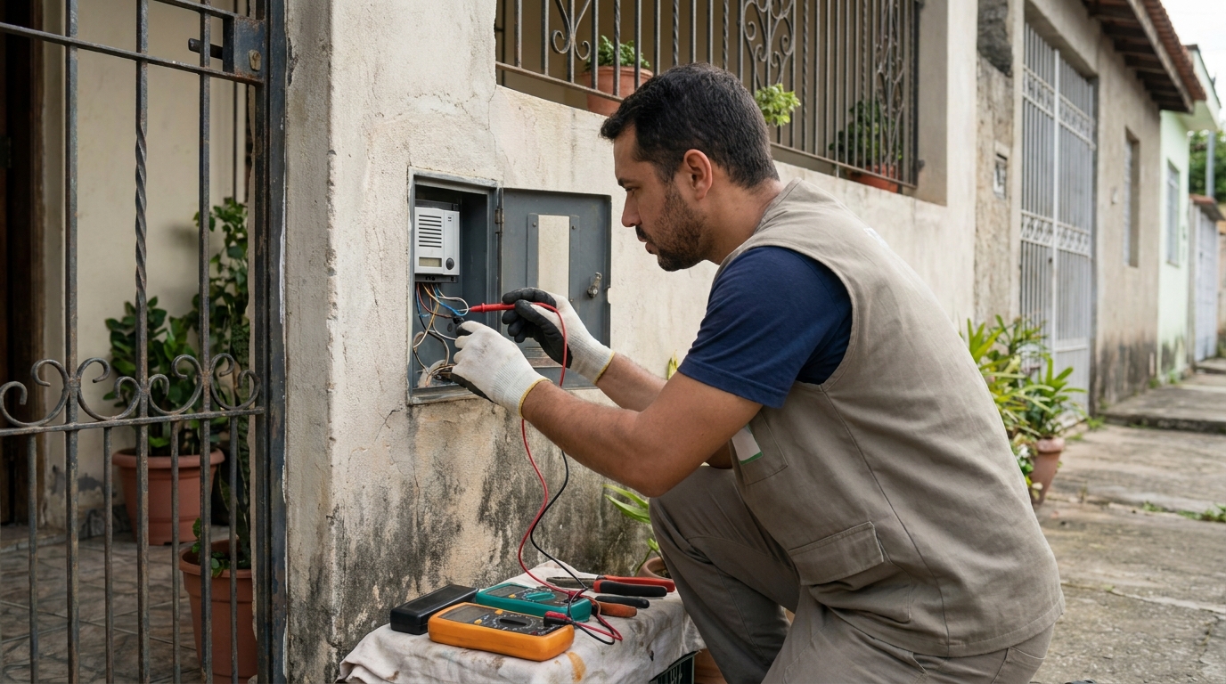 Conserto de interfone em Suzano‑SP