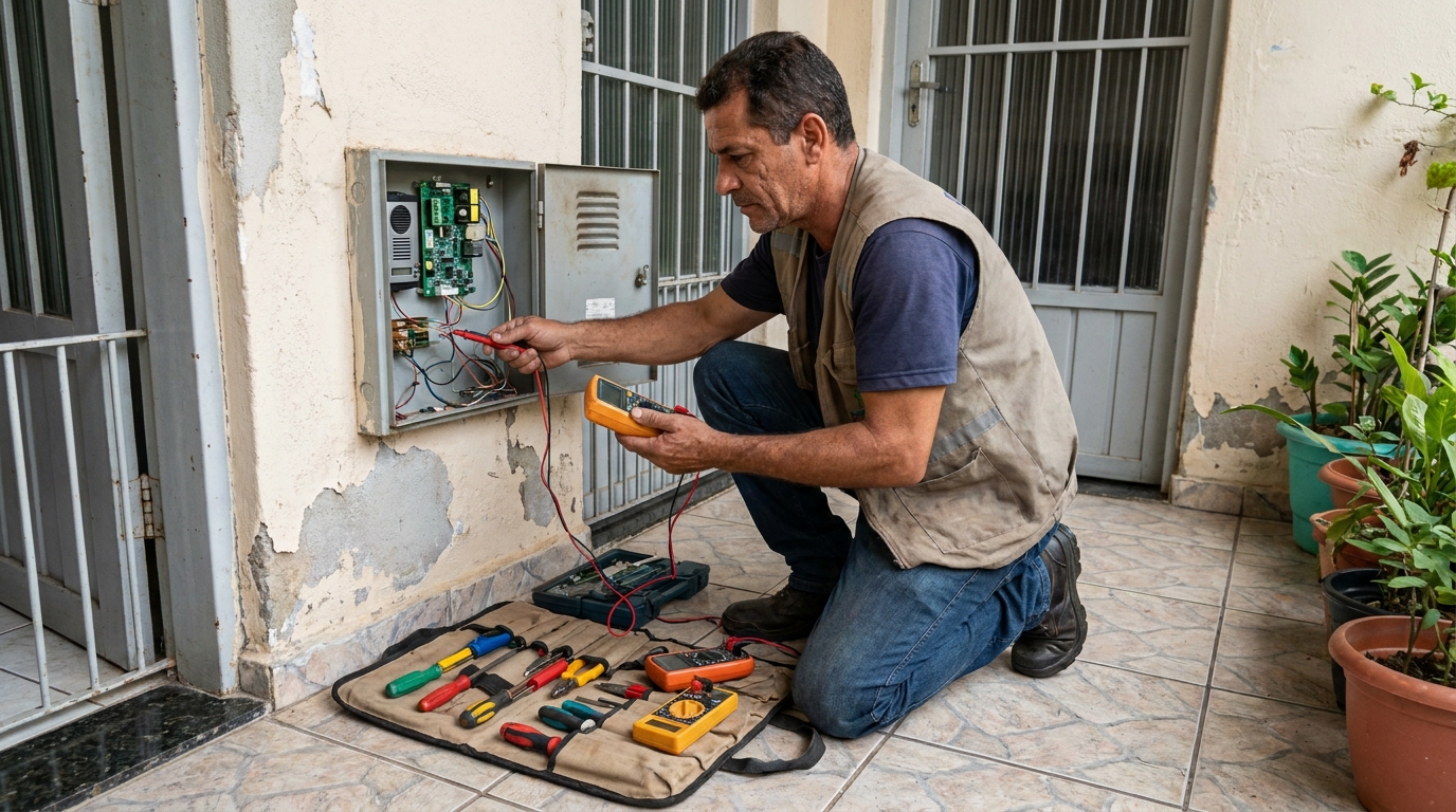 Conserto de interfone profissional em Suzano‑SP