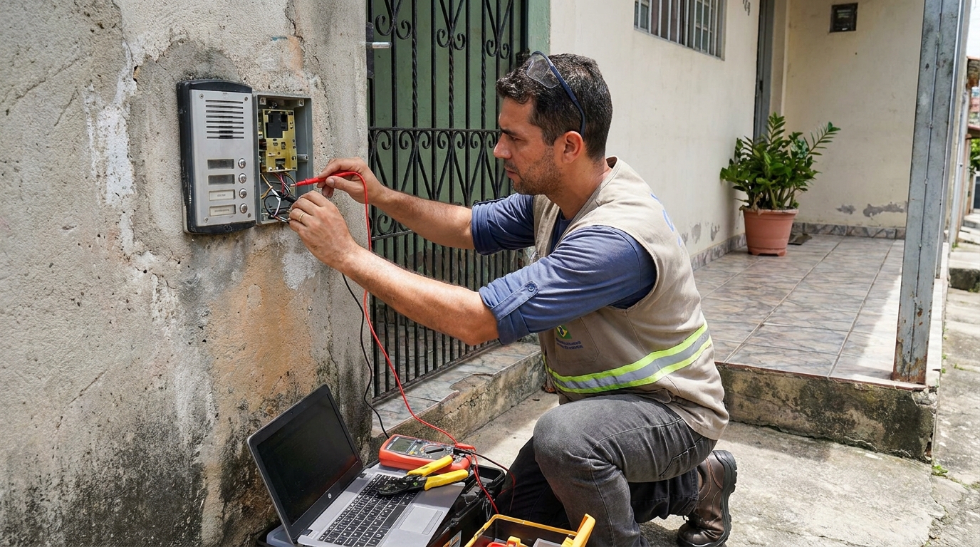 Reparo de interfone em Suzano‑SP